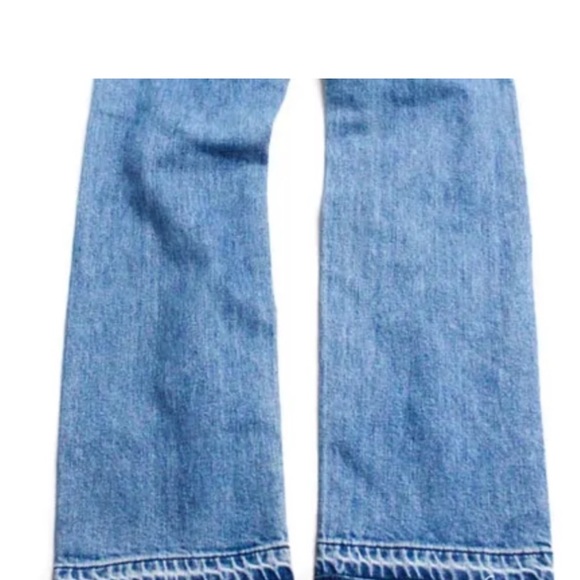 Mother High waisted hiker hover undone hem 24 - Picture 8 of 9